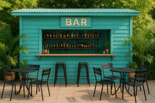 Pool Bar de la Piscina Bamblue
