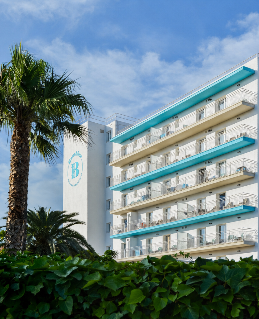 Façade of Bamblue Boutique Apartments